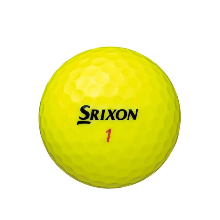 Srixon DISTANCE 2022 model golf balls, 1 dozen (12 balls), passion yellow