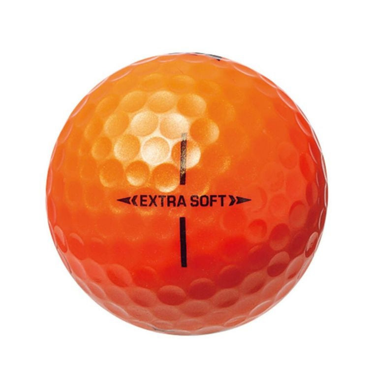 Bridgestone Extra Soft 2023 Model Golf Balls Orange 1 Dozen (12 Balls)