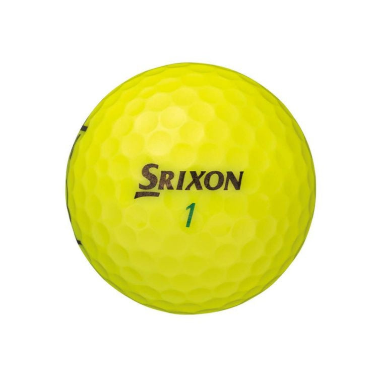 Srixon TRI STAR 2024 Model Golf Balls 1 Dozen (12 Balls) Premium Passion Yellow