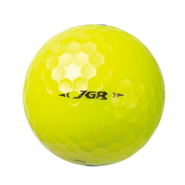 Bridgestone TOUR B JGR 2023 model golf balls, 1 dozen (12 balls) Yellow