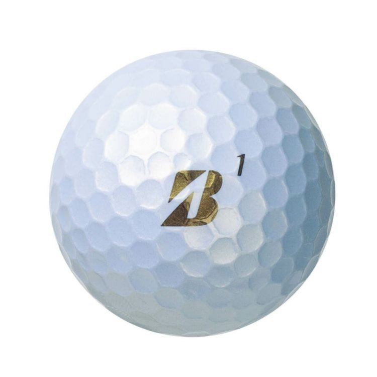 Bridgestone TOUR B JGR 2023 model golf balls, 1 dozen (12 balls), pearl white