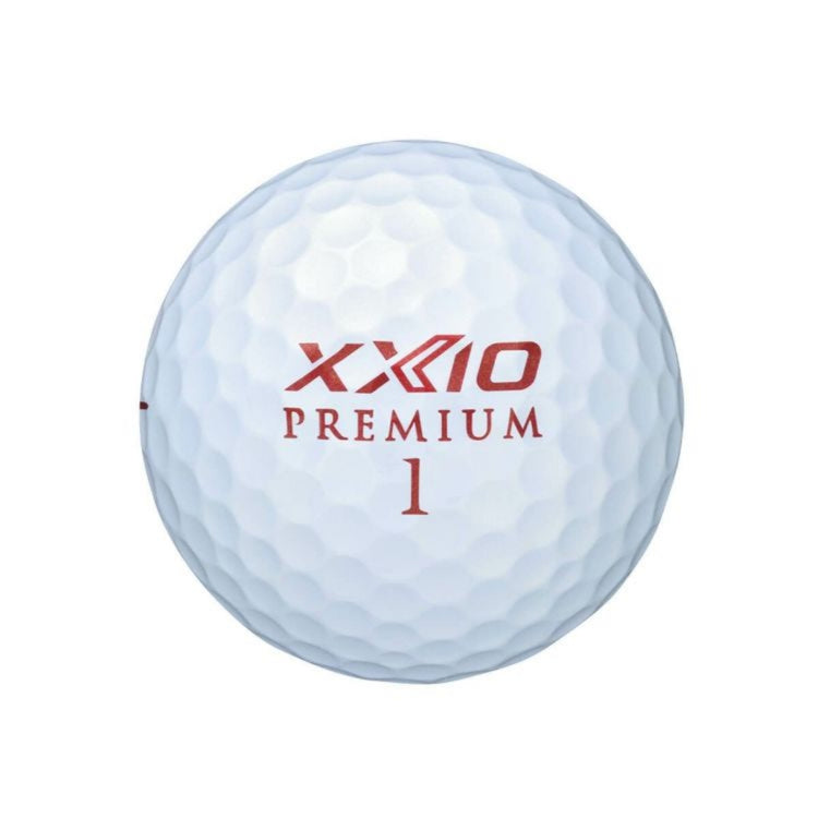 XXIO PREMIUM 2024 model golf balls, 1 dozen (12 balls) Royal Bordeaux
