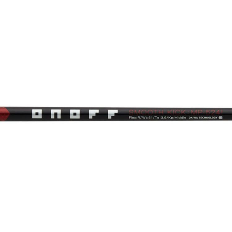 ONOFF AKA IRON Red Iron Single 2024 Model SMOOTH KICK MP-524I Carbon Shaft