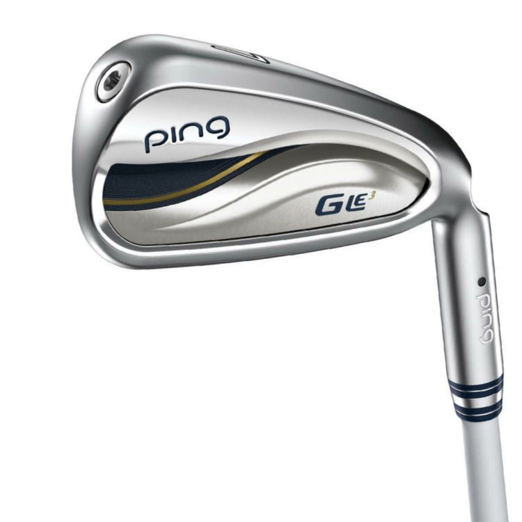 PING G Le3 Damen Eisen 5-teiliges Set (Nr. 7-9, PW, SW) ULT250 J Schaft, Modell 2023