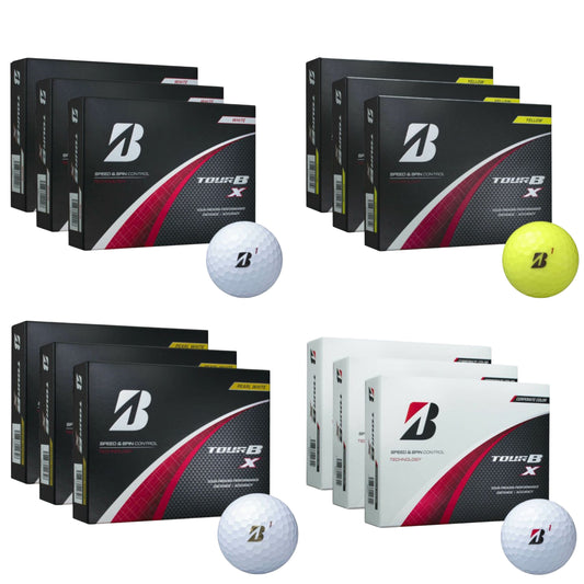 Bridgestone TOUR B X 2024 Modell Golfbälle - 3 Dutzend Set (12 Bälle pro Box x 3) kaufen in der Schweiz bei Golfrabbit.ch