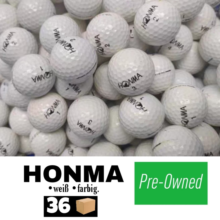 36er Pack Honma Golfbälle (Gebraucht)