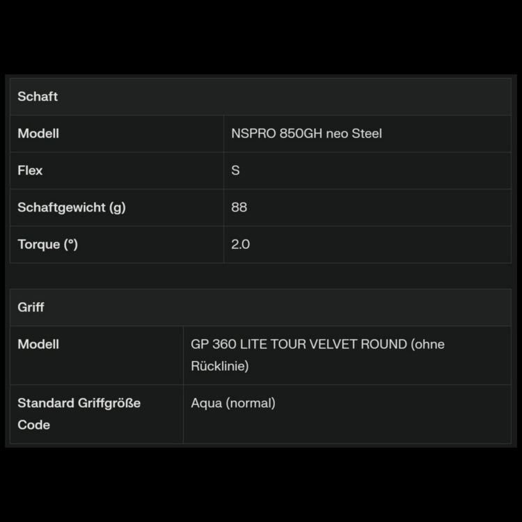 PING G730 Irons 5-piece set with NSPRO 850GH neo steel shaft (7,8,9,PW,UW)