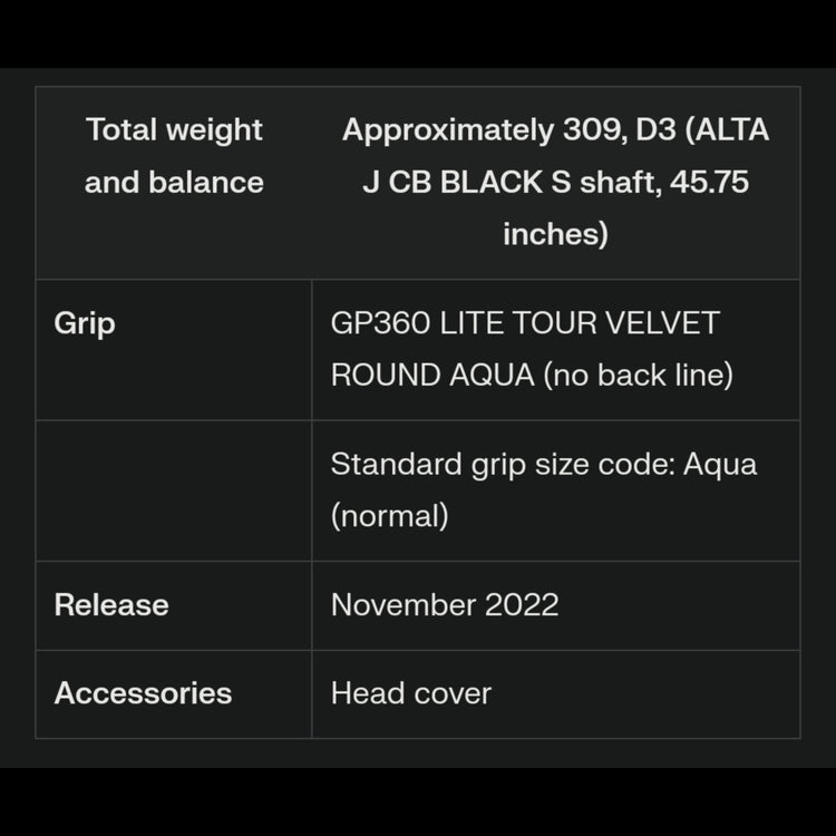 PING G430 LST LS Tech Driver PING TOUR kaufen in der Schweiz bei Golfrabbit
