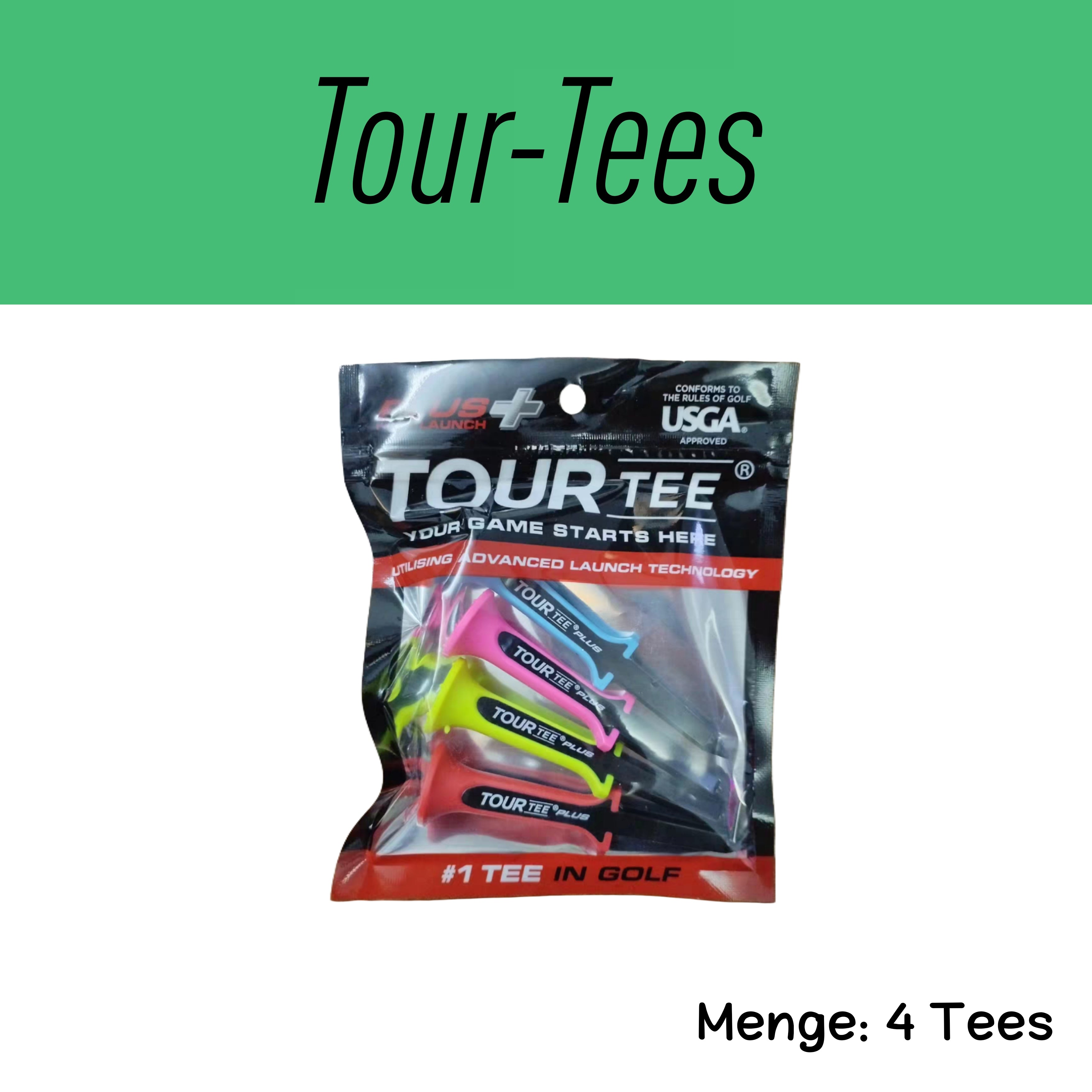 Titleist Tour Soft Tour Tee Plus Golf Tees - 4 Pack Eco-Friendly Plastic  Tees With Divot Tool Tip Callaway Tees