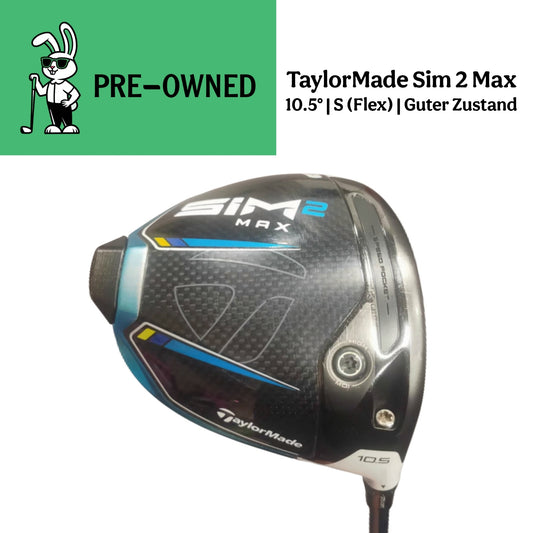 TaylorMade SIM2 MAX Driver 10.5° | TENSEI Blue TM50 S-Flex Kaufen in der Schweiz bei Golfrabbit.ch 32