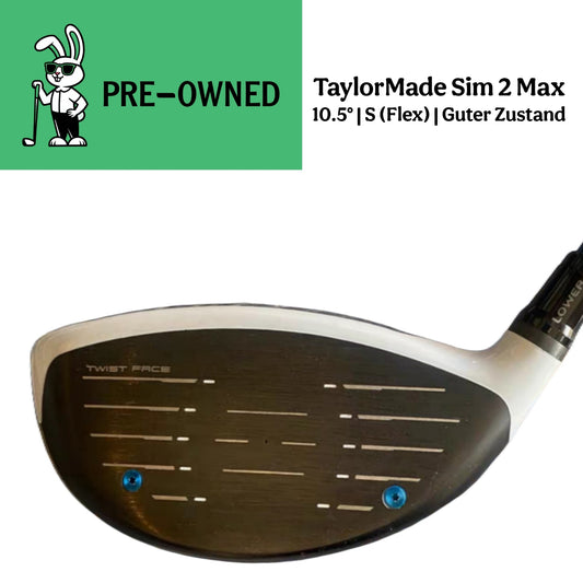 TaylorMade SIM2 MAX Driver 10.5° | TENSEI Blue TM50 S-Flex Kaufen in der Schweiz bei Golfrabbit.ch 6