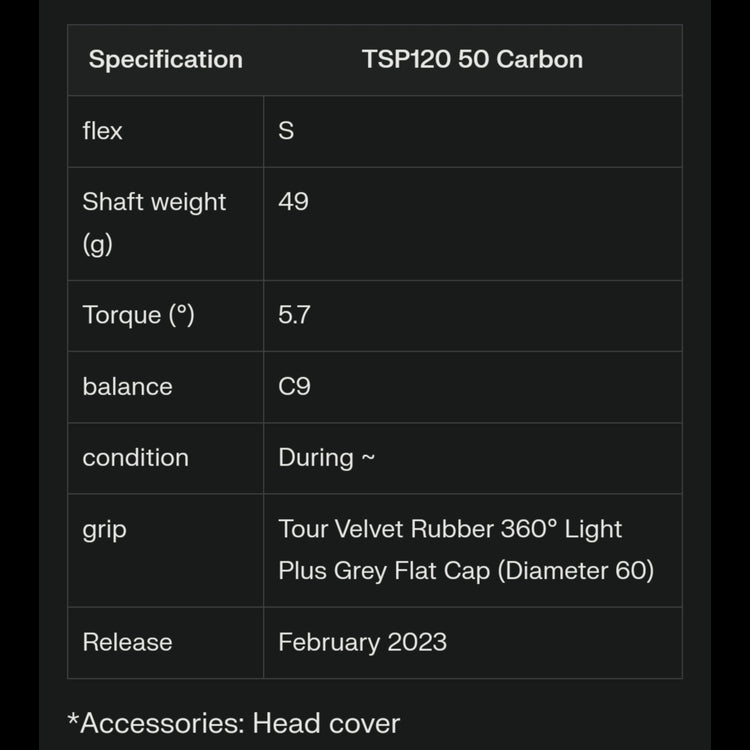 Titleist TSR1 Fairway Wood TSP120 50 Shaft 2023 kaufen in der Schweiz bei Golfrabbit.ch