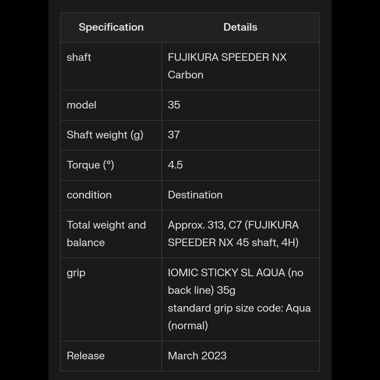 PING G430 HL Hybrid Utility FUJIKURA SPEEDER NX Carbon Schaft 2023