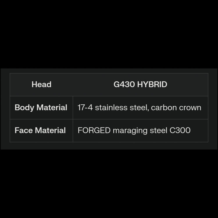 PING G430 Hybrid Utility NSPRO 850GH neo Stahlschaft 2022