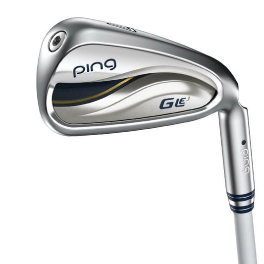 PING G Le3 Damen Eisen 5-teiliges Set (Nr. 7-9, PW, SW) ULT250 J Schaft, Modell 2023