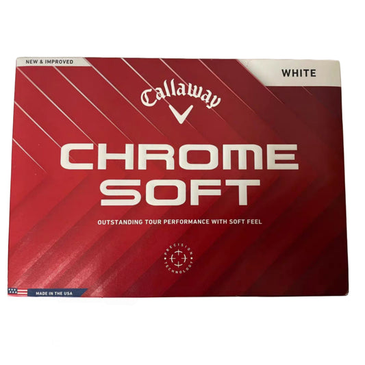 Callaway Chrome Soft 2024 Golfbälle – 3 Dutzend Set (12 Bälle pro Box, 3 Boxen)