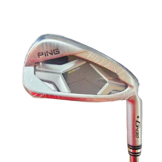 PING G430 Eisensatz 6-teilig (6-9, PW, 45) mit PING TOUR 2.0 CHROME Carbon Schaft, Modell 2022, erhältlich in der Schweiz