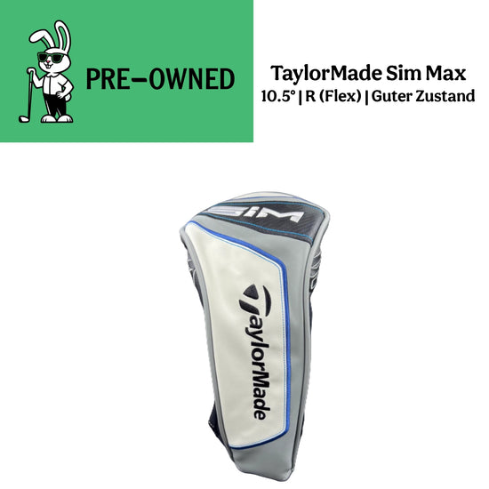 TaylorMade SIM MAX Driver 10.5° | TENSEI BLUE TM50 (JP) Schaft | Flex R