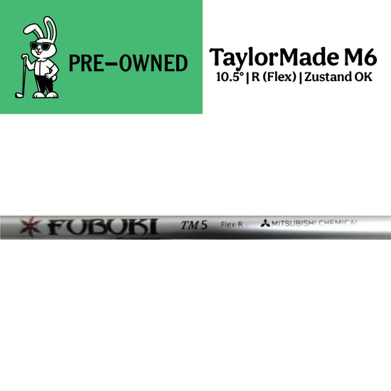 TaylorMade M6 Driver 10.5° | FUBUKI TM5 Schaft | Flex R Kaufen in der Schweiz bei Golfrabbit.ch 