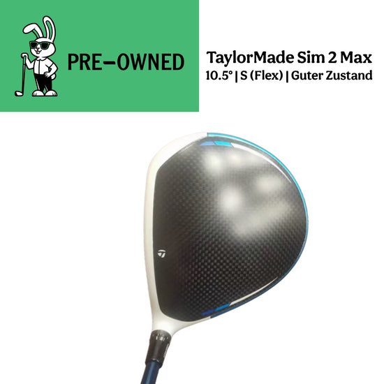 TaylorMade SIM2 MAX Driver 10.5° | TENSEI Blue TM50 S-Flex Kaufen in der Schweiz bei Golfrabbit.ch 4